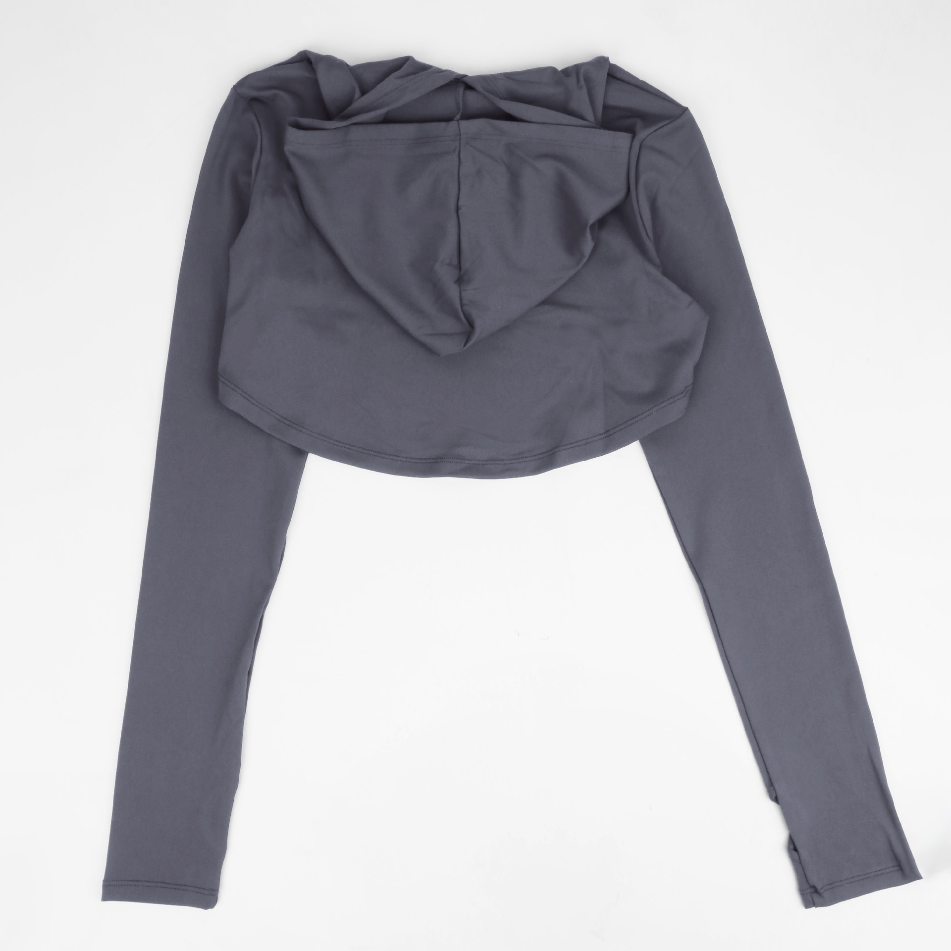 3 Pieces Yoga Fitness Set Gym Workout Cropped Hoodie Active Wear Sport Tracksuit